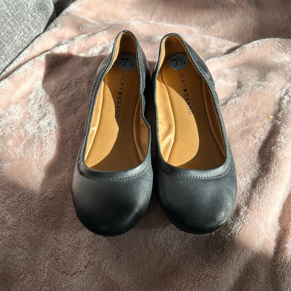 Emmie Ballet Leather Flats Size 7 1/2